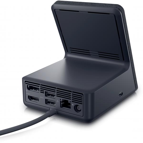 DELL Dock a doppia ricarica HD22Q (Dell Dual Charge HD22Q - Docking station - USB-C - HDMI, DP - 1GbE - 90 Watt - BTO - con 3 anni di Advanced Exchange Service)DellDELL-HD22Q-BB