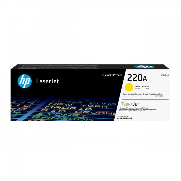 HP Cartuccia toner originale giallo LaserJet 220A (Toner HP 220A / W2202A Yellow)HpW2202A