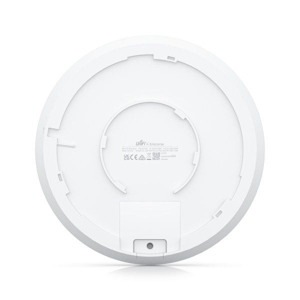 Ubiquiti U6-Enterprise (Ubiquiti Powerful ceiling-mounted WiFi 6E access point designed to provide seamless multi-band coverage within high-density client environments)UbiquitiU6-ENTERPRISE
