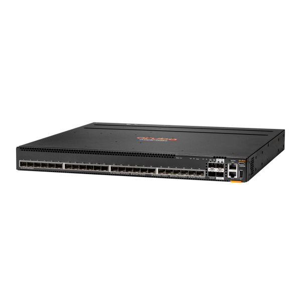 HPE Aruba Networking CX 6300M 24p SFP+ LRM support and 2p 50G and 2p 25G MACSec Switch (HPE ARUBA SWITCH 6300M 24P SFP+,24x1GB 10GB SFP+ +2x1GB/10GB/25GB/50GB,SFP56)HpeR8S92A