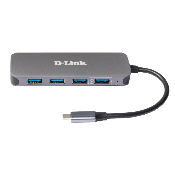 D-Link DUB-2340 hub di interfaccia USB tipo-C 5000 Mbit/s Grigio (USB-C 4-PORT USB 3.0 HUB)D-link0790069468636DUB-2340