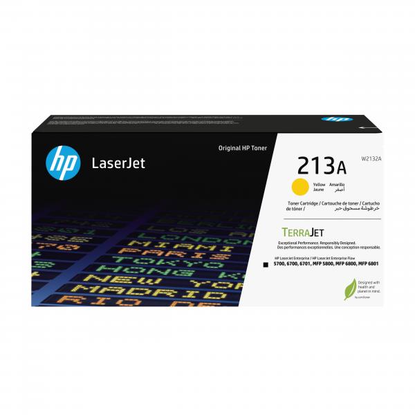 HP Cartuccia toner originale giallo LaserJet 213A (HP 213A YLW ORIGINAL LASERJET - TONER CRTG)HpW2132A