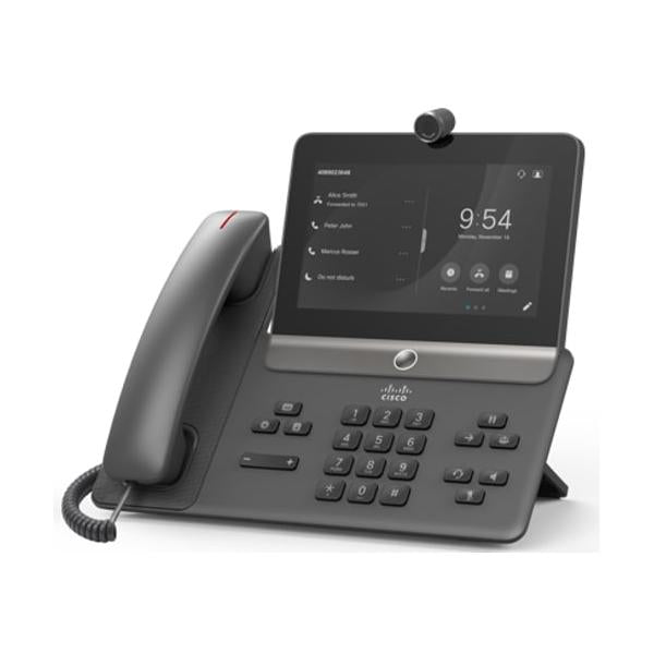 Cisco 8875 Telefono per conferenze IP (CISCO VIDEO PHONE 8875 CARBON - BLACK) - Versione TedescaCiscoCP-8875-K9=