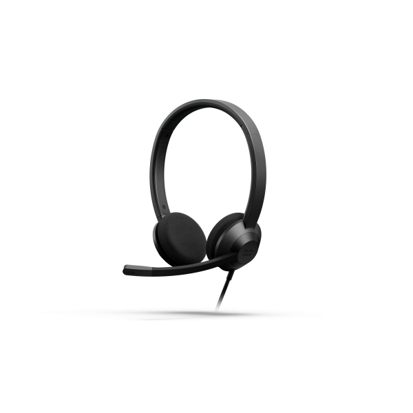 Cisco Headset 322 Wired Dual On-Ear Carbon Black RJ9 Auricolare Cablato A Padiglione Ufficio Nero (HEADSET 322 WIRED DUAL ON-EAR - CARBON BLACK RJ9)Cisco0889728449908HS-W-322-C-RJ9