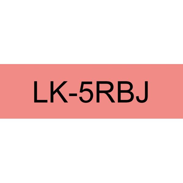 Epson C53S672072 etichetta per stampante Nero, Rosso (Epson LabelWorks LK-5RBJ - tapepatron)Epson8715946713618C53S672072