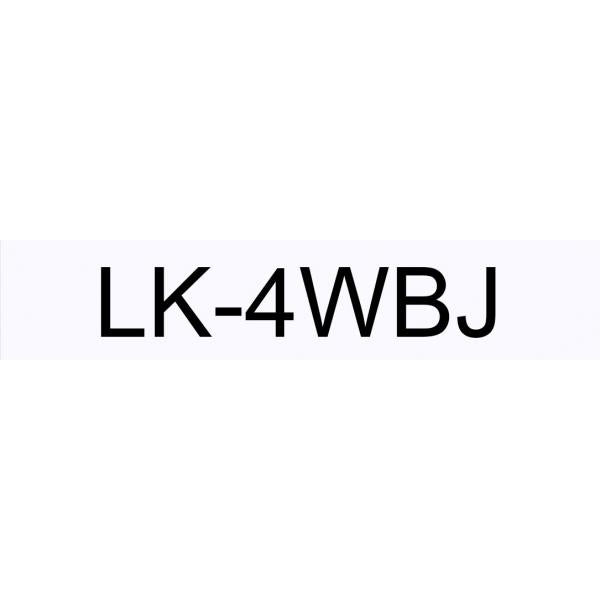 Epson LK-4WBJ Nero, Bianco (Epson LabelWorks LK-4WBJ - tapepatron)Epson Consumer Et8715946713519C53S672062