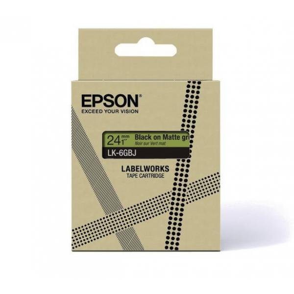 Epson C53S672078 etichetta per stampante Nero, Blu (Epson LabelWorks LK-5GBJ - tapepatron)EpsonC53S672078