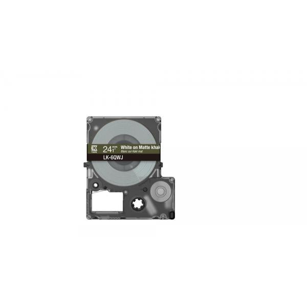 Epson LK-6QWJ Cachi, Bianco (Epson LabelWorks LK-6QWJ - tapepatron)Epson Consumer Et8715946713793C53S672090