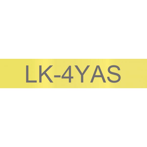 Epson LK-4YAS Grigio, Giallo (Epson LabelWorks LK-4YAS - tapepatron)Epson8715946713939C53S672104