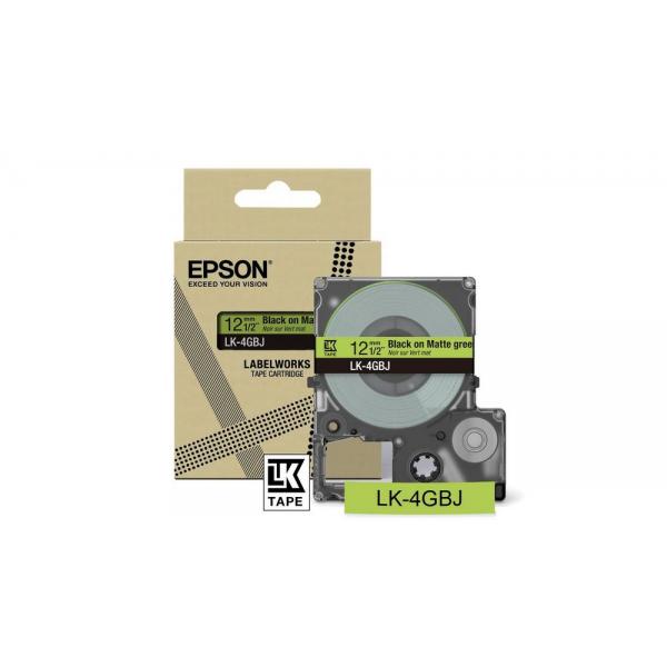 Epson LK-4GBJ Nero, Verde (Epson LabelWorks LK-4GBJ - tape - 1 ka)Epson Consumer Et8715946713663C53S672077