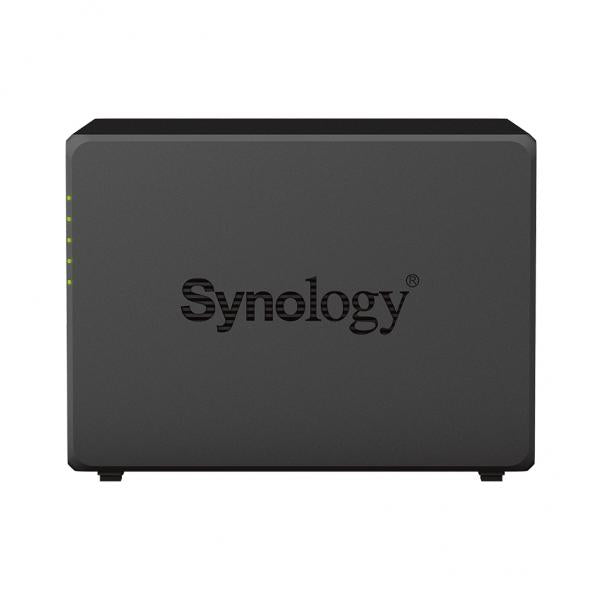 Synology DiskStation DS923+ server NAS e di archiviazione Tower Ryzen Embedded R1600 4 GB DDR4L 0 TB DiskStation Manager Nero (DiskStation, 4-BAY, - NAS/storage server Tower - Ethernet LAN Black R1600, 4GB RAM - Warranty: 24M)SynologyDS923+