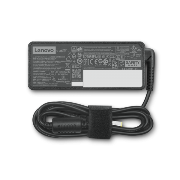 Lenovo 4X21J81440 adattatore e invertitore Interno 65 W Nero (Power Adapter/Inverter Indoor - 65 W Black - Warranty: 12M)Lenovo4X21J81440