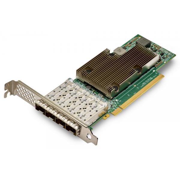 Lenovo 4XC7A80566 scheda di rete e adattatore Interno Ethernet 25000 Mbit/s (Broadcom 57504 - Network adapter - PCIe 4.0 x16 - 10/25 Gigabit SFP28 x 4)Lenovo08894886035964XC7A80566