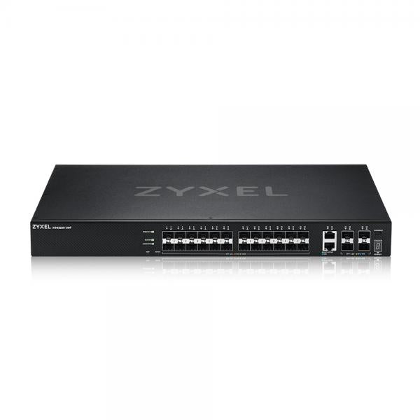 Zyxel XGS2220-30F Gestito L3 Nero (XGS2220-30F - 24X1G SFP 2X10MG RJ45 4X10G SFP+)ZyxelXGS2220-30F-EU0101F