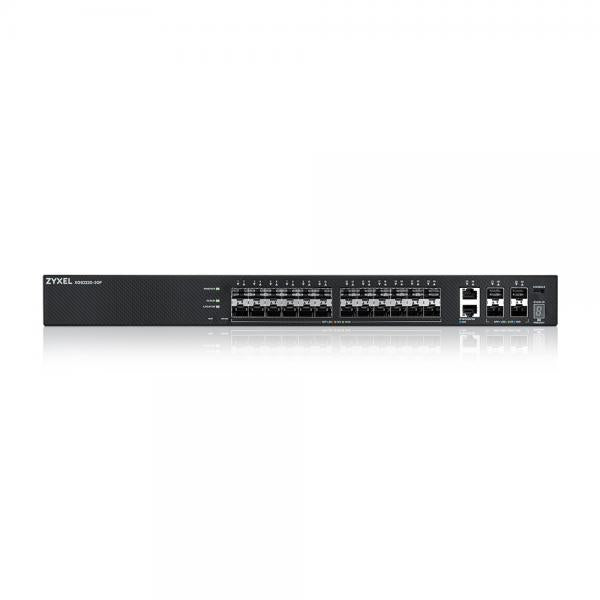 Zyxel XGS2220-30F Gestito L3 Nero (XGS2220-30F L3 ACCESS SWITCH - 24X1G SFP 2X10MG RJ45 4X10G SFP+)Zyxel4718937625000XGS2220-30F-GB0101F