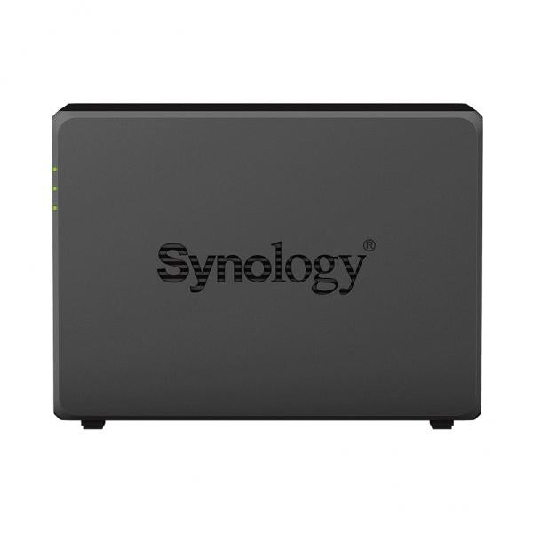 Synology DiskStation DS723+ server NAS e di archiviazione Tower Ryzen Embedded R1600 2 GB DDR4 DiskStation Manager Nero (Synology Disk Station DS723+ - NAS server - 2 bays - RAID JBOD, 0, 1 - RAM 2 GB - Gigabit Ethernet - iSCSI support)SynologyDS723+