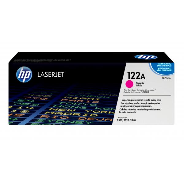 HP 122A Magenta Original LaserJet Toner Cartridge cartuccia toner 1 pz Originale (HP 122A - magenta - original - LaserJe)HpQ3963A
