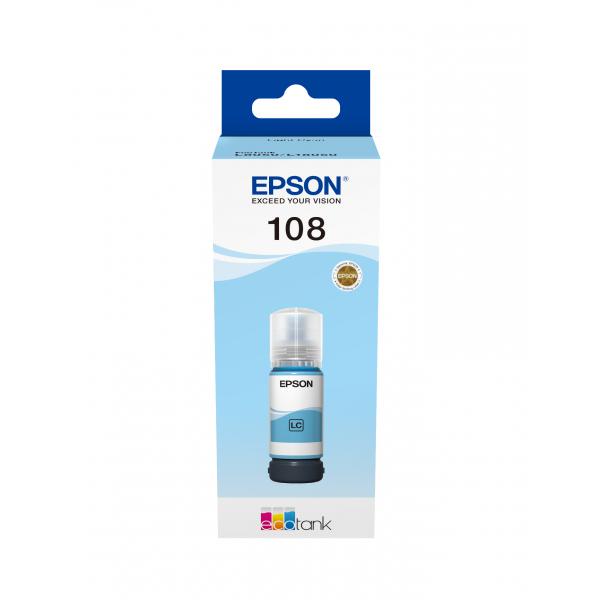 Epson 108 Originale (Epson 108 - lys cyan - original - bl?k)EpsonC13T09C54A