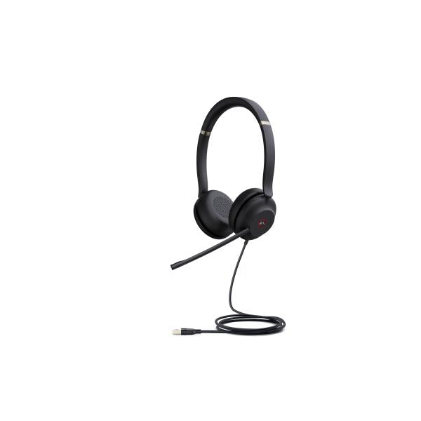 Yealink UH37 Dual UC Auricolare Cablato A Padiglione Ufficio USB tipo A Nero (UH37 DUAL UC - USB WIRED HEADSET)Yealink1308107