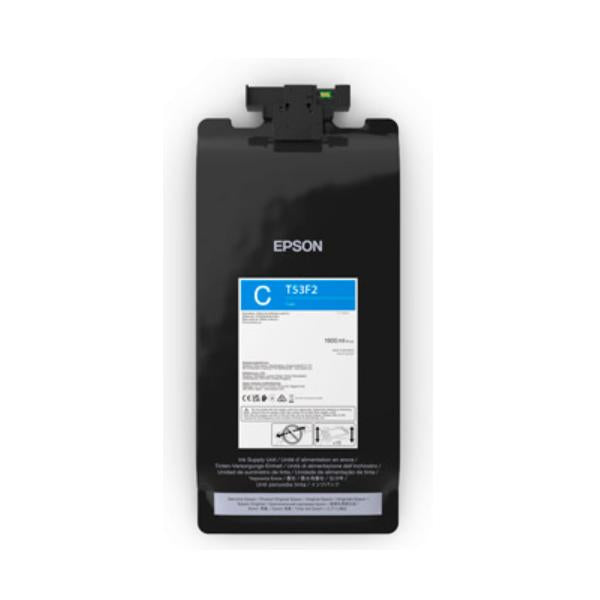 Epson P-Series Cyan IIPS Ink 1600ml (T53F2 CYAN IIPS INK CART - 1600ML)Epson8715946704838C13T53F200