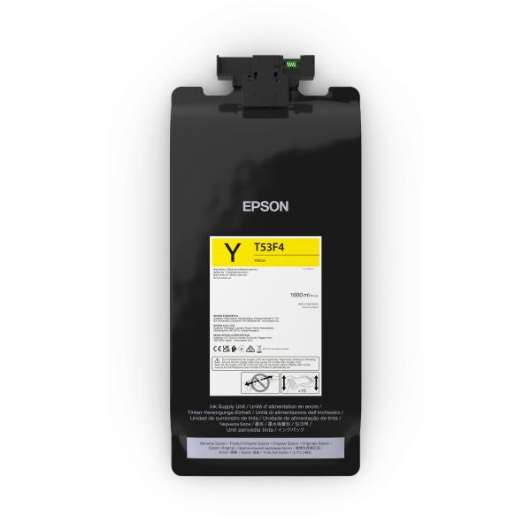 Epson P-Series Yellow IIPS Ink 1600ml (T53F4 YELLOW IIPS INK 1600ML)Epson8715946704852C13T53F400
