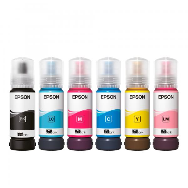 Epson 107 Originale (107 ECOTANK CYAN INK BOTTLE)EpsonC13T09B240