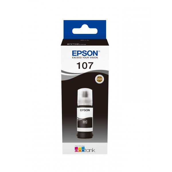 Epson 107 Originale (Epson EcoTank 107 - sort - original -)EpsonC13T09B140