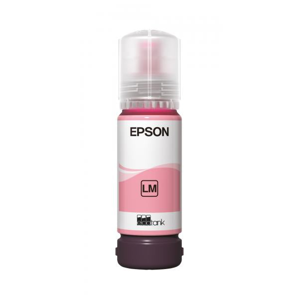 Epson Flacone di inchiostro Magenta chiaro 107 EcoTank (107 ECOTANK LIGHT MAGENTA INK BOTTLE)EpsonC13T09B640