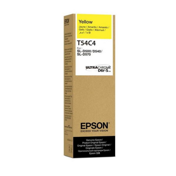 Epson T54C Yellow SURELAB SL-D500 (T54C YELLOW INK CARTRIDGE - 70ML)EpsonC13T54C420