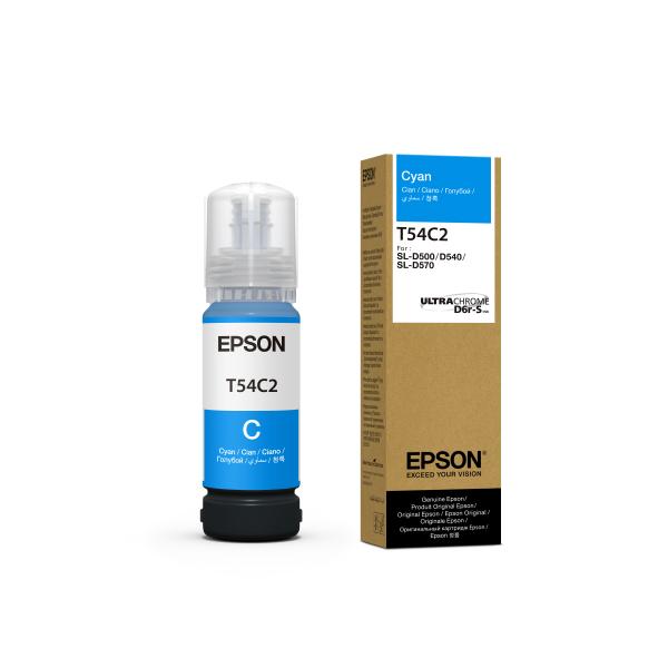 Epson C13T54C220 ricarica di inchiostro per stampante Compatibile (T54C CYAN INK CARTRIDGE - 70ML)EpsonC13T54C220