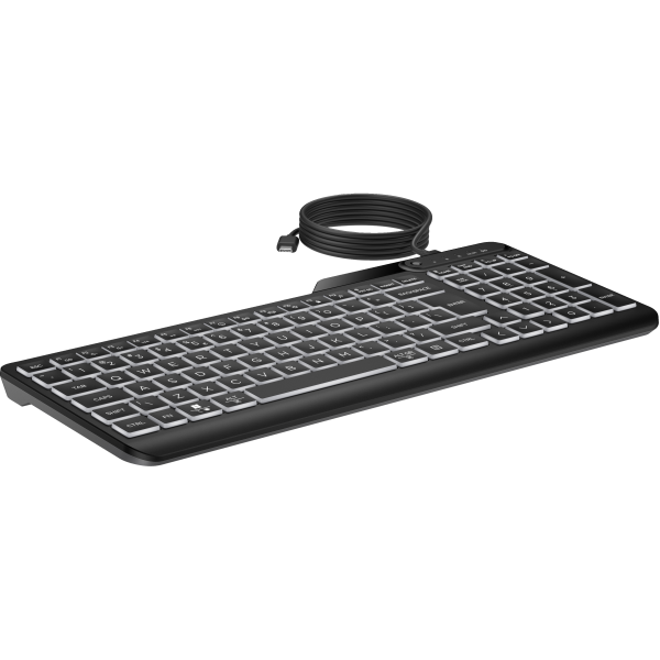 HP Tastiera cablata 400 retroilluminata (400 Backlit Wired Keyboard - - EU - Warranty: 12M)Hp7N7C0AA