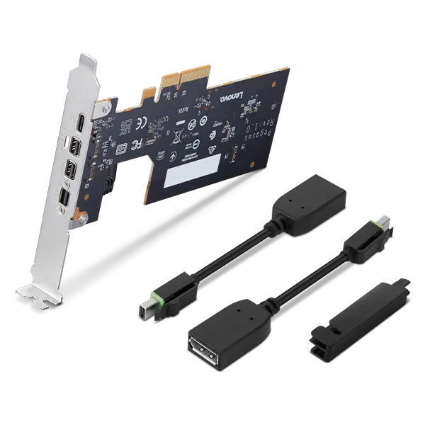 Lenovo 4XF1L53431 scheda di interfaccia e adattatore Interno Mini DisplayPort, Thunderbolt 4 (MECH_BO TS TBT4 HP PCIE CARD)Lenovo01958920837334XF1L53431