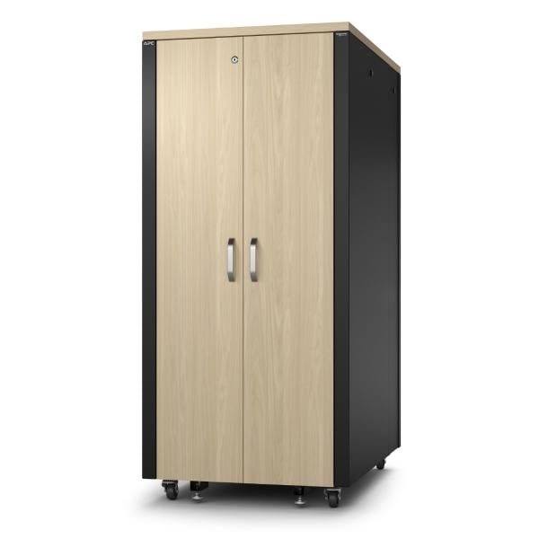 APC AR4032IA rack 32U Rack indipendenti Colore acero, Nero (APC NETSHELTER SOUNDPROOF - SERVER RACK 32U 230V 1666H X 750)ApcAR4032IA