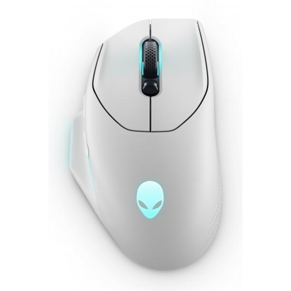 Alienware AW620M mouse Gaming Mano destra RF Wireless + USB Type-C Ottico 26000 DPI (WIRELESS GAMING MOUSE - AW620M - LUNAR LIGHT)Dell5397184755952AW620M-W-DEAM
