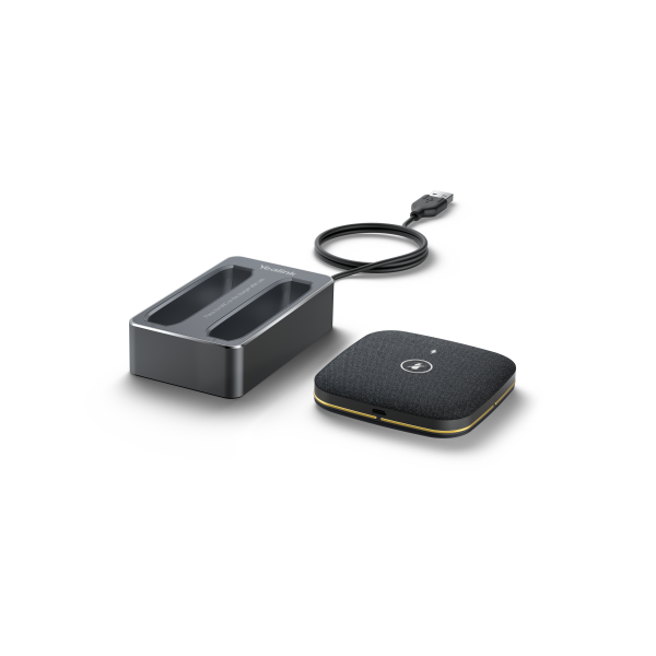 Yealink CPW65 Microfono Nero (CPW65 Package, 2 x CPW65 - wireless mic. Charger Cradle, - WDD60 USB DECT dongle - Warranty: 12M)Yealink1204622