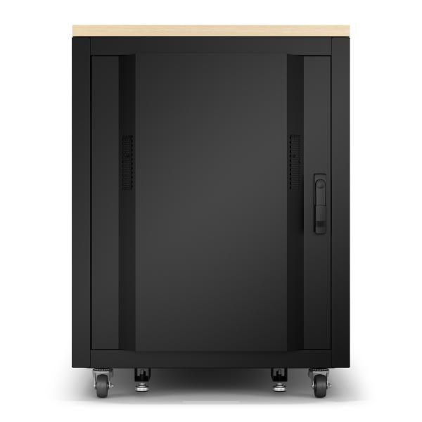 APC AR4017IA rack 17U Rack indipendenti Colore acero, Nero (SOUNDPROOF 17U RACK 230V MAPLE)Apc0731304621744AR4017IA