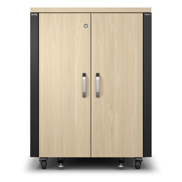 APC AR4017IA rack 17U Rack indipendenti Colore acero, Nero (SOUNDPROOF 17U RACK 230V MAPLE)Apc0731304621744AR4017IA