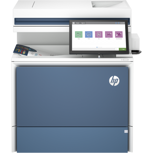 HP Color LaserJet Enterprise Flow LaserJet Enterprise Flow 5800zf Wireless Multifunction Colore Stampante, Fotocopiatrice, scanner; Fronte/retro (HP LaserJet Enterprise Flow MFP 5800zf)Hp58R10A#B19