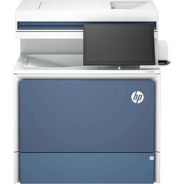 HP Color LaserJet Enterprise Flow LaserJet Enterprise Flow 5800zf Wireless Multifunction Colore Stampante, Fotocopiatrice, scanner; Fronte/retro (HP LaserJet Enterprise Flow MFP 5800zf)Hp58R10A#B19