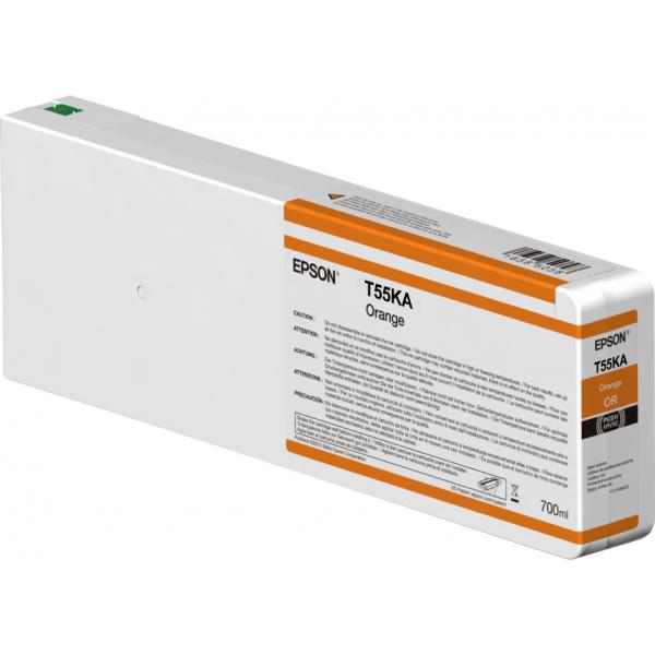 Epson T55KA00 cartuccia d'inchiostro 1 pz Originale Arancione (EPSON Tinte orange 700ml S)EpsonC13T55KA00