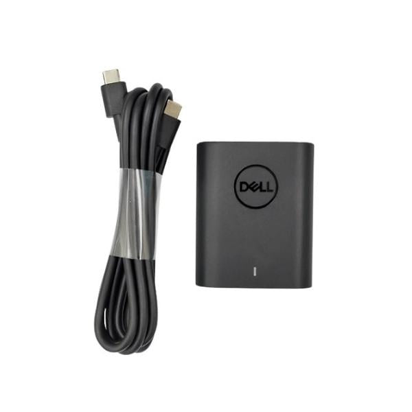 DELL DCWV3 adattatore e invertitore Interno 60 W Nero (Usb-c 60 w GaN usff ac - Adapter with 1 meter Power - Cord - United Kingdom - Warranty: 12M)DellDELL-DCWV3