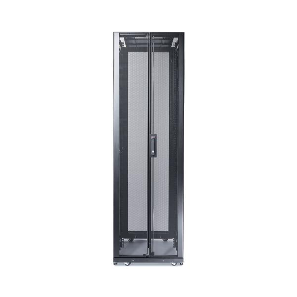 APC NetShelter SX 42U Rack indipendenti Nero (APC NetShelter SX Enclosure with Roof and Sides - Rack - nero - 42U - 19 - Compatibile TAA - per P/N: SMT2200I2U-BR, SRT1000XLA, SRT1500XLA, SRT2200XLA, SRT3000XLA, SRT3000XLAUS)Apc0731304256274AR3300