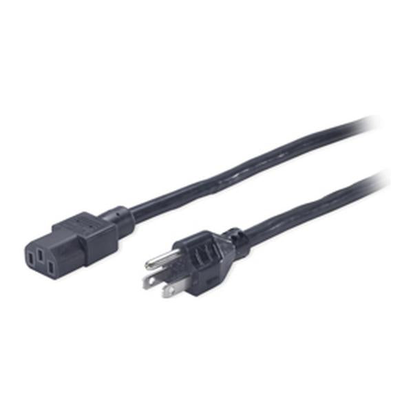 APC PWR C13 / 5-15P, 2.4 m Nero 2,4 m NEMA 5-15P (Power Cord C13 to 5-15P 2.4m - **New Retail** - Warranty: 12M)ApcAP9893