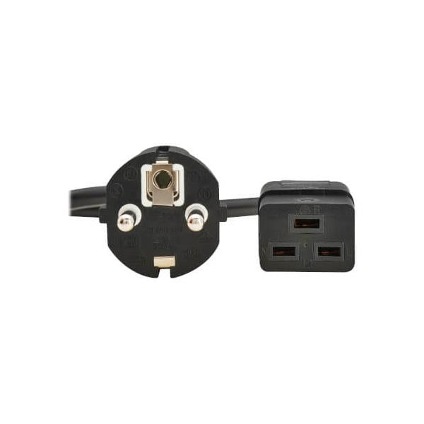 Eaton P050-2P5M-EU cavo di alimentazione Nero 2,5 m CEE7/7 IEC C19 (POWER CABLE SCHUKO TO C19 - H05VV-F 16A 2.5M)Eaton0037332281234P050-2P5M-EU