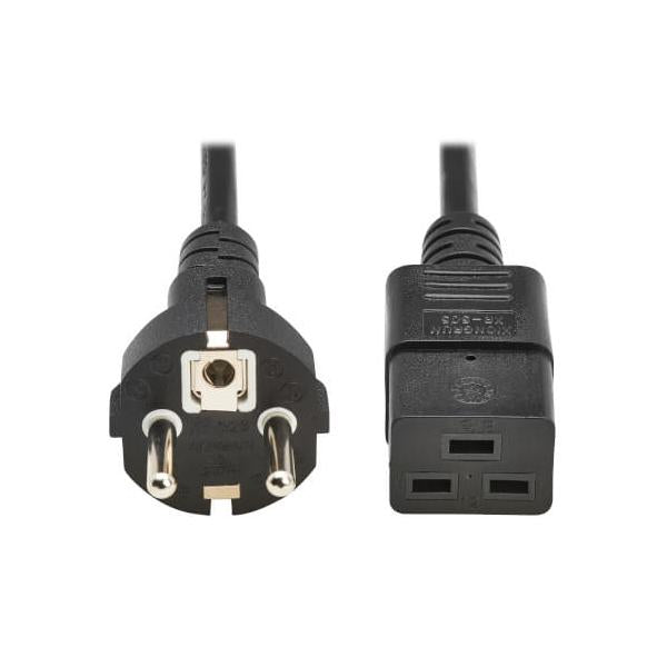 Eaton P050-2P5M-EU cavo di alimentazione Nero 2,5 m CEE7/7 IEC C19 (POWER CABLE SCHUKO TO C19 - H05VV-F 16A 2.5M)Eaton0037332281234P050-2P5M-EU