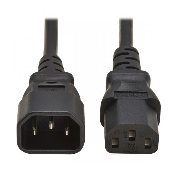 Eaton P004-02M-EU cavo di alimentazione Nero 2 m IEC C13 IEC C14 (PDU POWER CORD C13 TO C14 10A - 250V H05VVF 2M BLACK)Eaton0037332280886P004-02M-EU