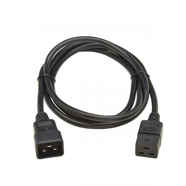 Eaton P036-02M-EU cavo di alimentazione Nero 2 m IEC C20 IEC C19 (POWER CABLE C20 TO C19 H05VV-F - 16A 2M)EatonP036-02M-EU