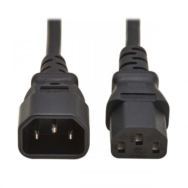 Eaton P004-05M-EU cavo di alimentazione Nero 5 m IEC C13 IEC C14 (PDU POWER CORD C13 TO C14 - 10A - 250V H05VV-F 5M BLACK)Eaton0037332280978P004-05M-EU