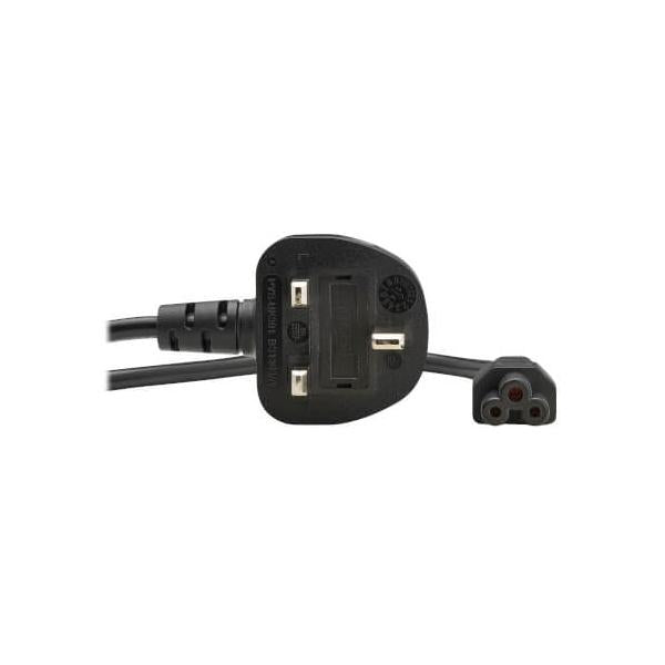 Eaton P060-02M-UK cavo di alimentazione Nero 1,83 m BS 1363 Accoppiatore C5 (POWER CABLE BS1363 TO C5 2.5A - W/ 3A FUSE H05VV-F 2M)Eaton0037332281081P060-02M-UK