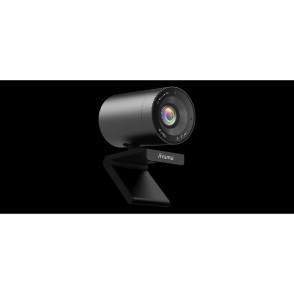 Iiyama UC-CAM10PRO-1 webcam 8,46 MP 2160 x 1080 Pixel USB-C Nero (iiyama UC-CAM10PRO-1 - Webcam - inclinazione - colore - 8,46 MP - audio - USB-C)Iiyama4948570033140UC-CAM10PRO-1